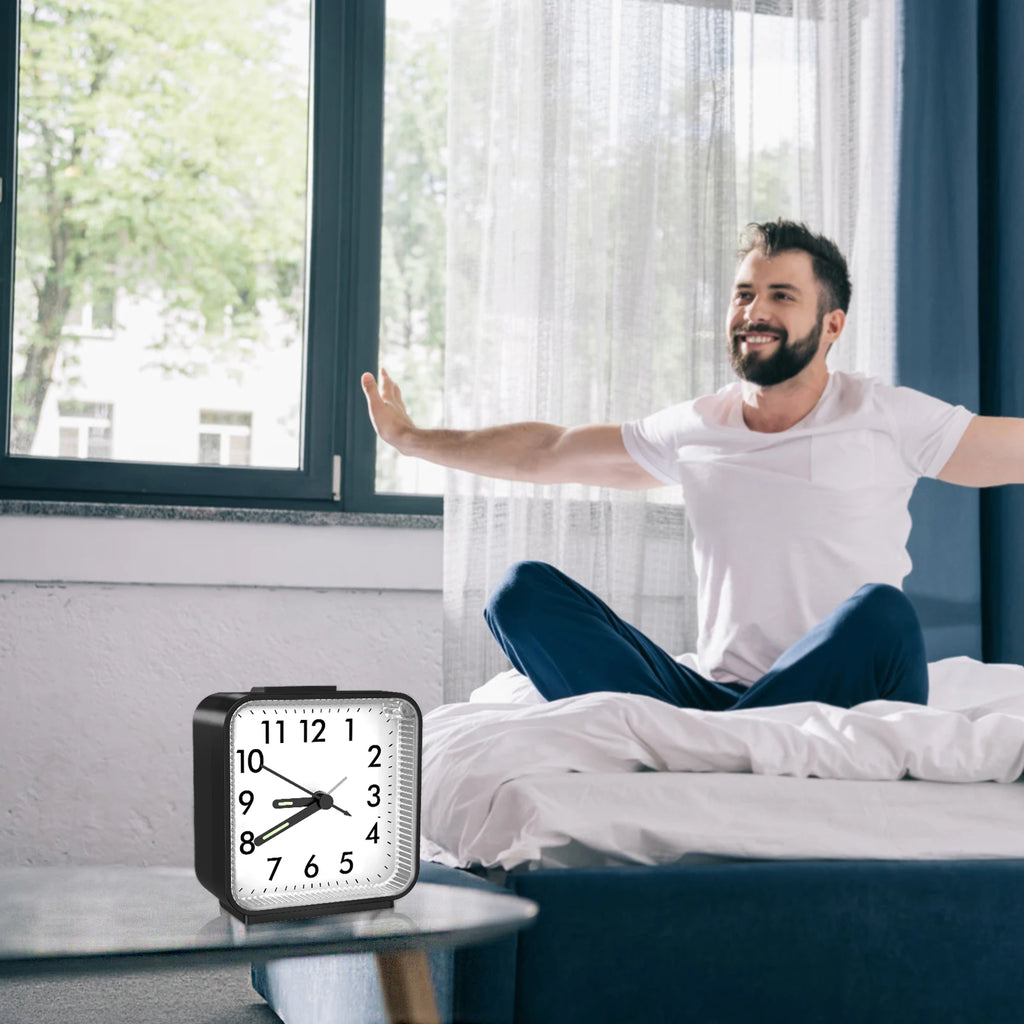 Analog Bedside Alarm Clock