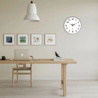 White Simple Wall Clock Design