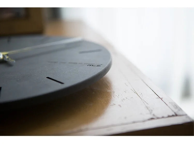 Modern Grey Wall Clock