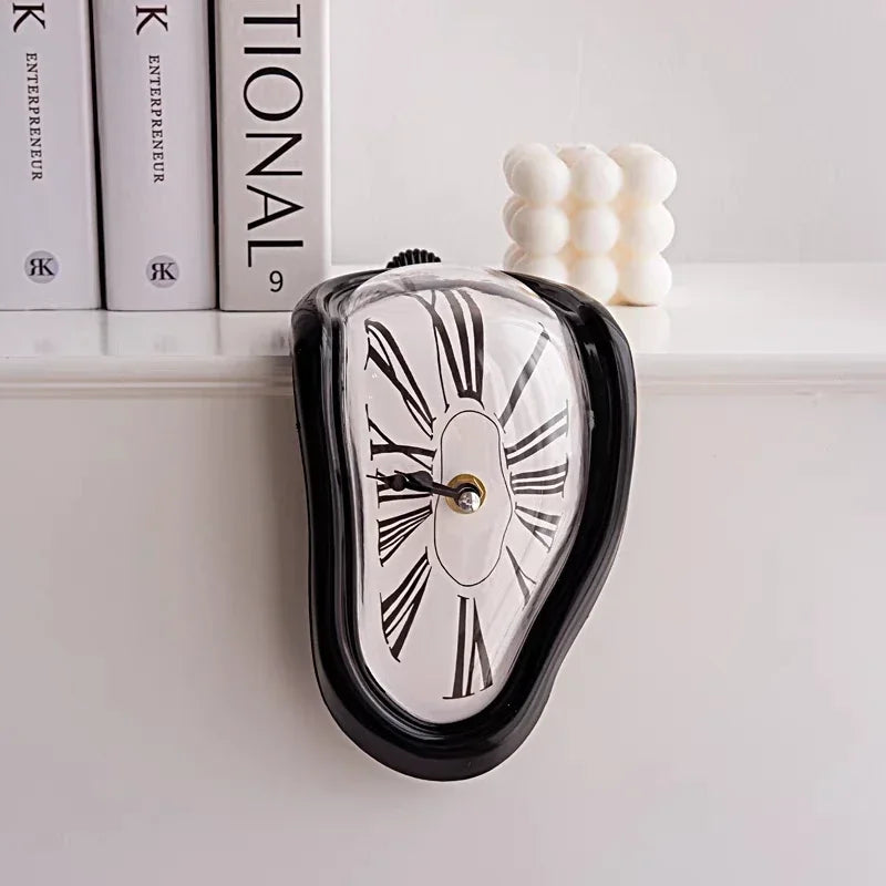 Melted Effect Wall Clock