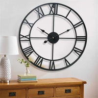 Large Roman Numeral Wall Clock