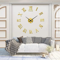 Wall Clock 3D Acrylic Large