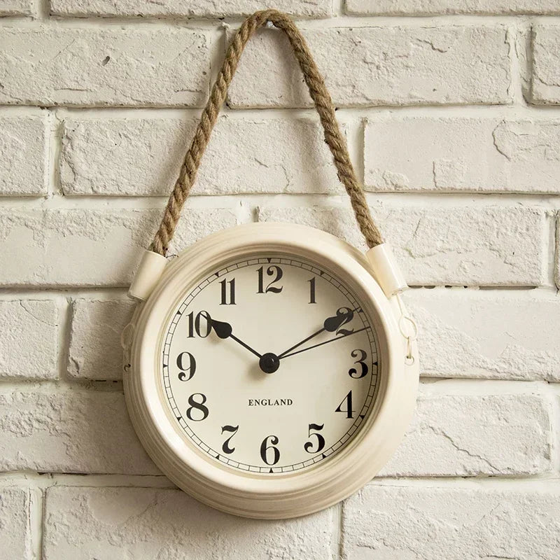 Vintage Metal Kitchen Wall Clock