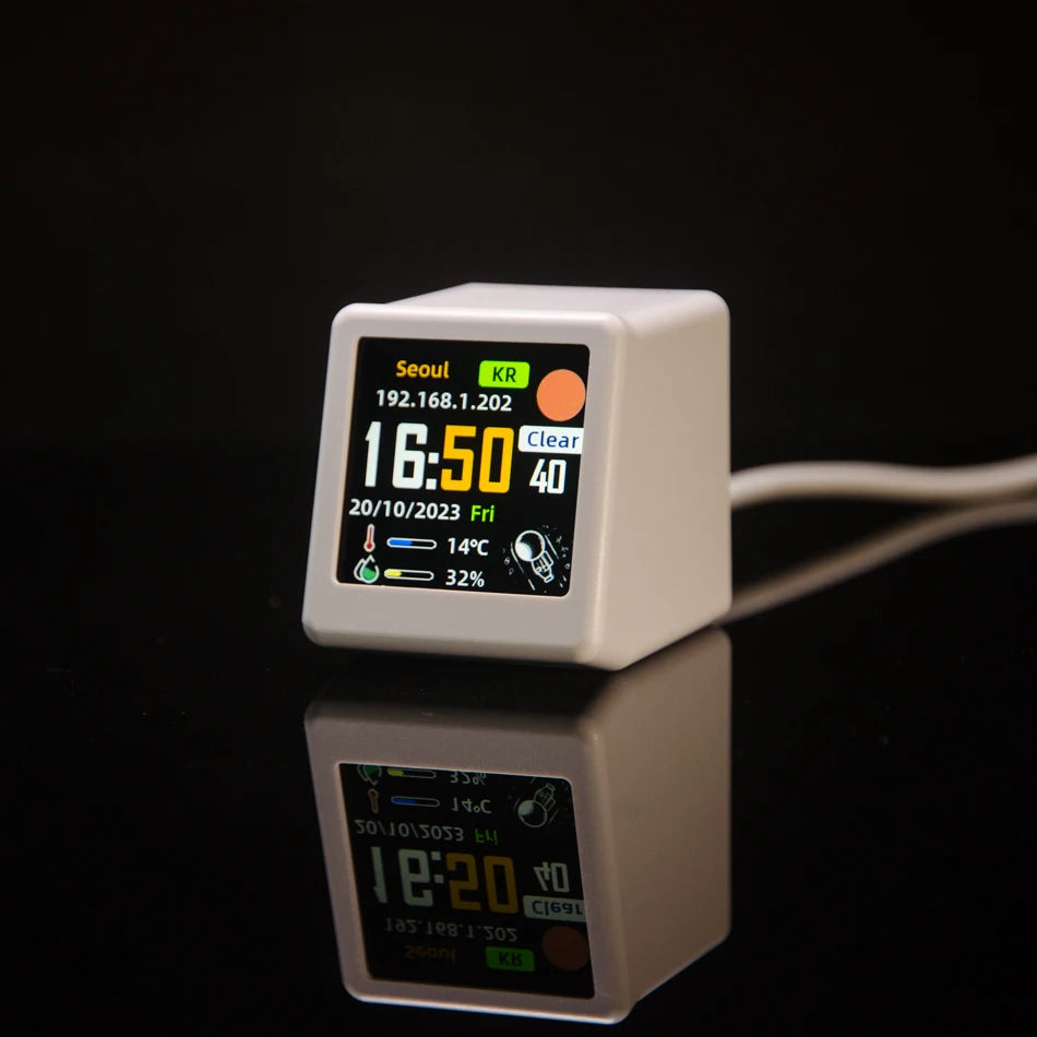 Mini Smart Wifi Multi Function Clock