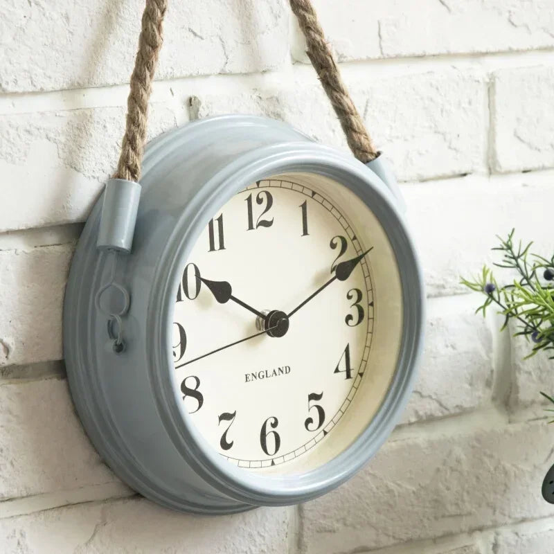 Vintage Metal Kitchen Wall Clock