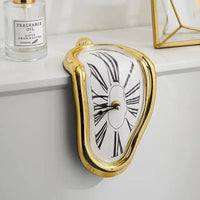 Melting Clock Dali Inspired Wall Clock