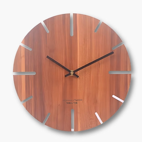 Wooden Modern Wall Clock