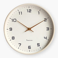 Modern Nordic Wall Clock White