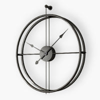 Large Silent Wall Clock For Living Room