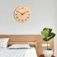 FinestClock Classic Wooden Wall Clock