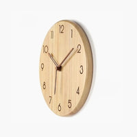 FinestClock Classic Wooden Wall Clock