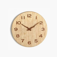 FinestClock Classic Wooden Wall Clock