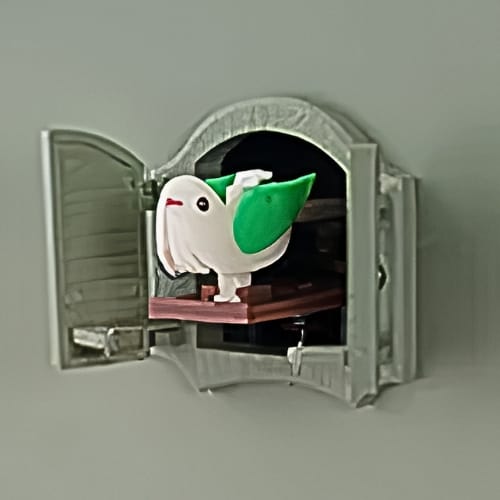 FinestClock Cuckoo Bird Wall Clock