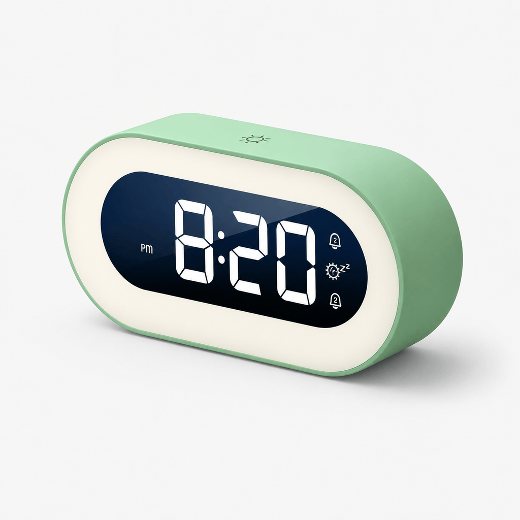 FinestClock Digital Alarm Clock With Music