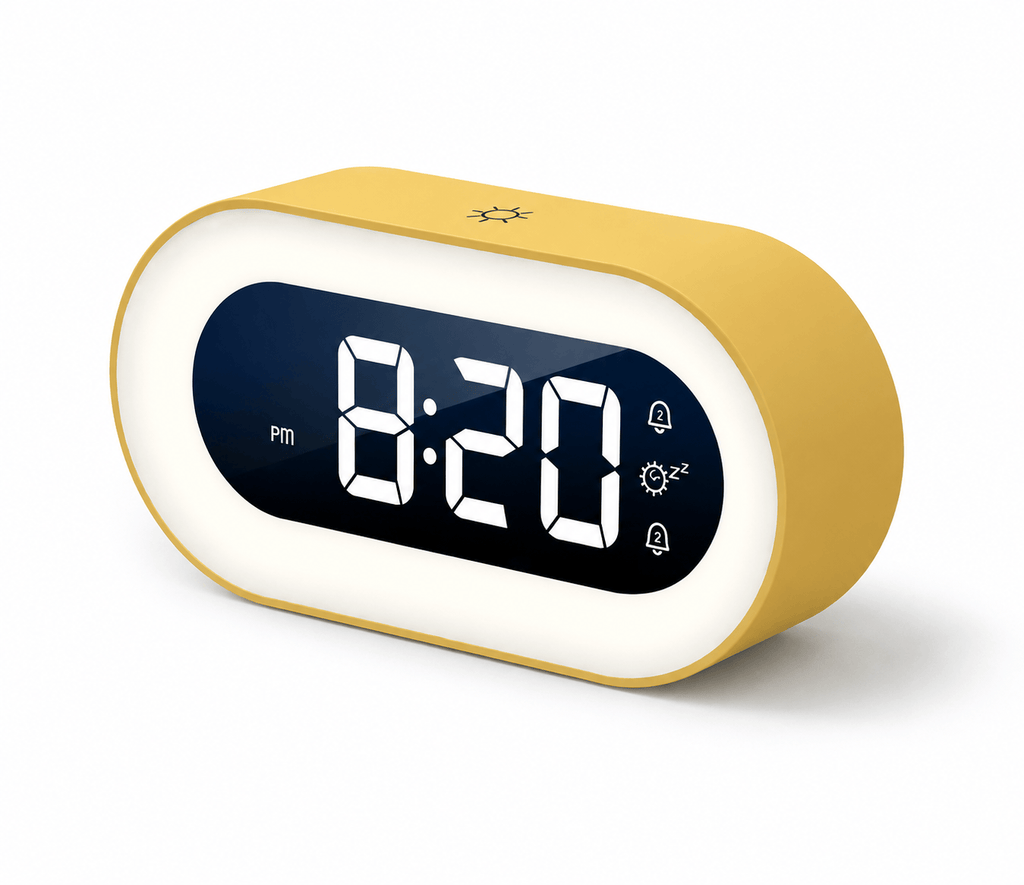 FinestClock Digital Alarm Clock With Music