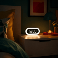 FinestClock Digital Alarm Clock With Music
