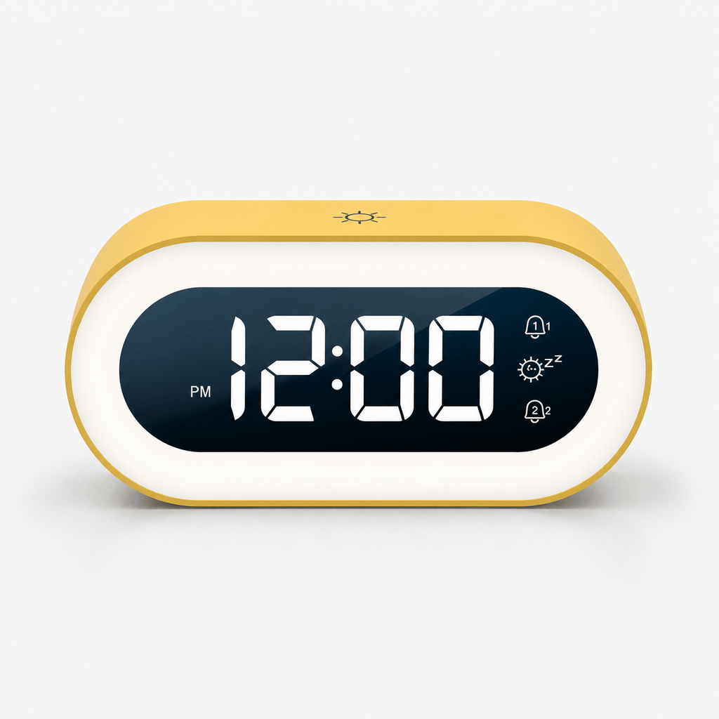 FinestClock Digital Alarm Clock With Music