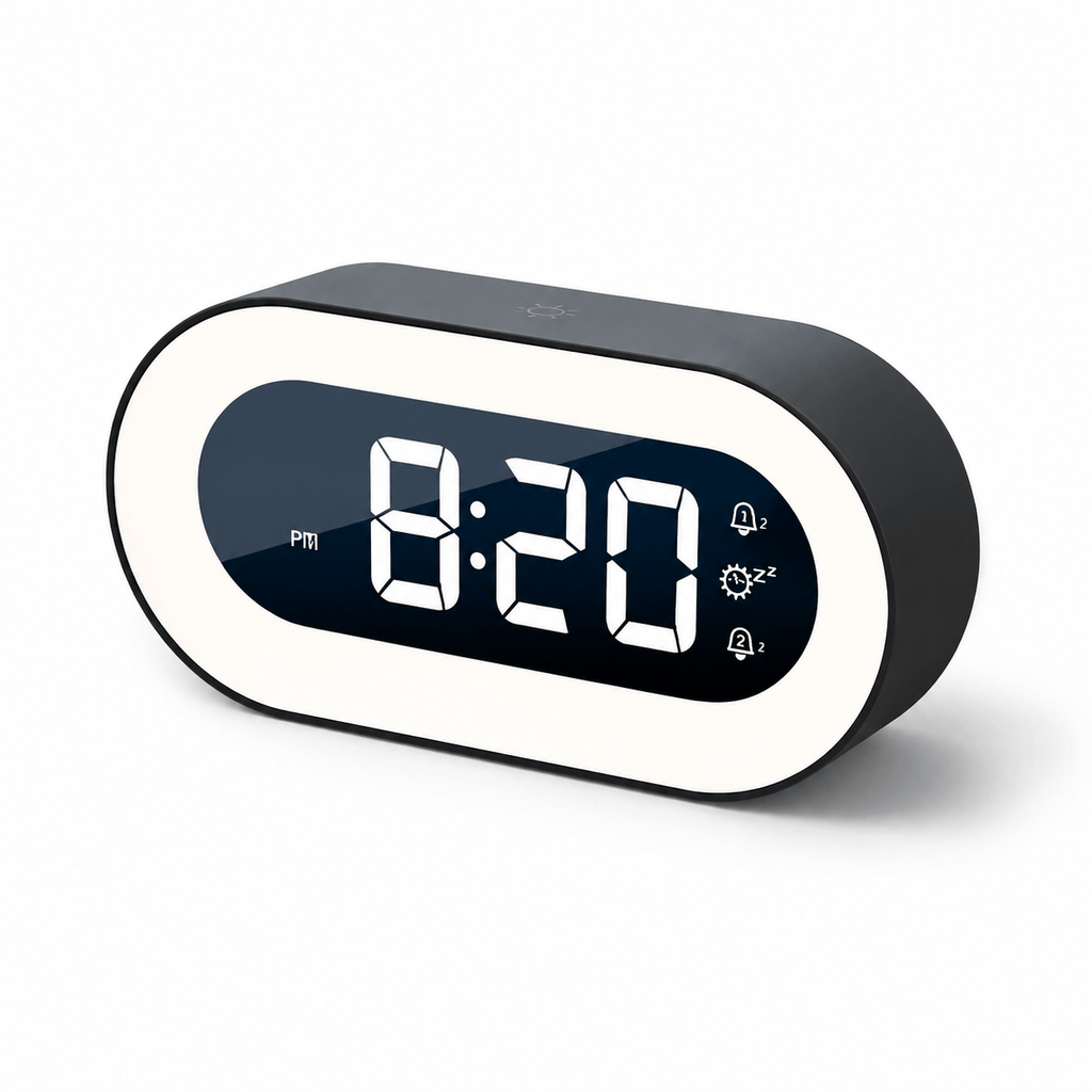 FinestClock Digital Alarm Clock With Music