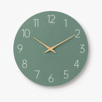 FinestClock Green Kitchen Wall Clock