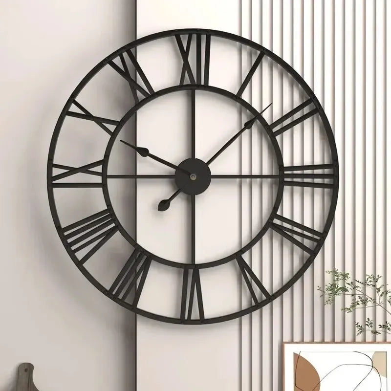 FinestClock Large Roman Numeral Wall Clock
