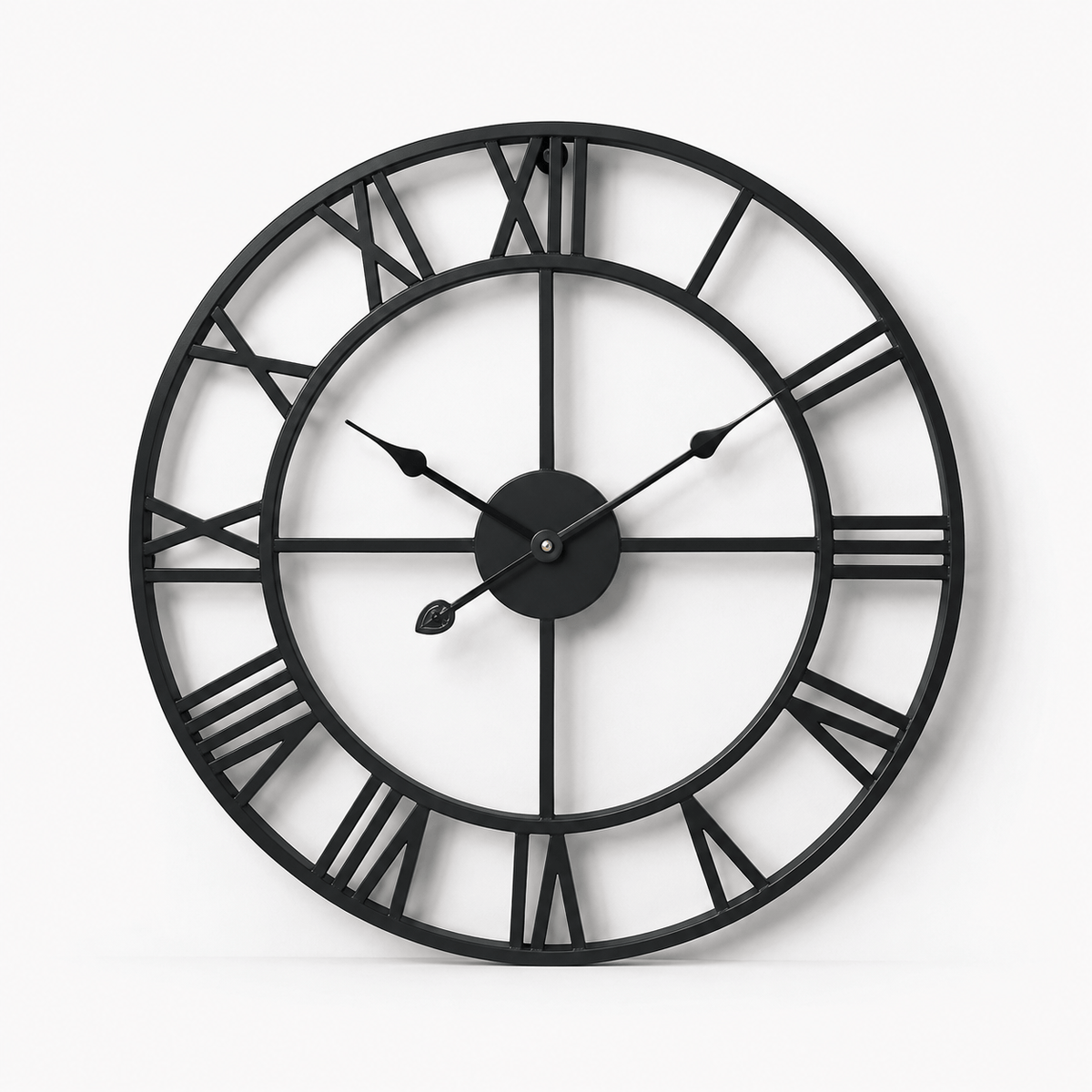 FinestClock Large Roman Numeral Wall Clock
