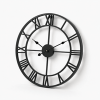 FinestClock Large Roman Numeral Wall Clock