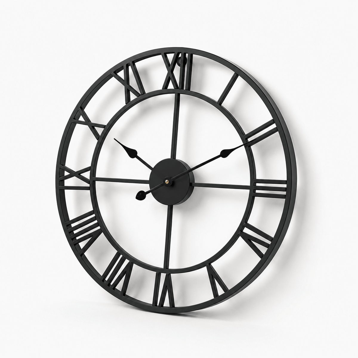 FinestClock Large Roman Numeral Wall Clock