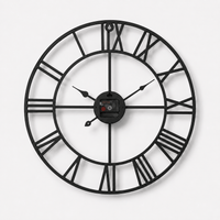 FinestClock Large Roman Numeral Wall Clock