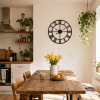 FinestClock Large Roman Numeral Wall Clock