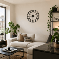 FinestClock Large Roman Numeral Wall Clock