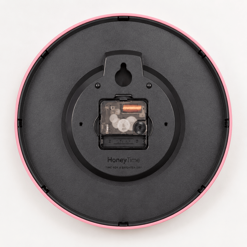 FinestClock Light Pink Wall Clock