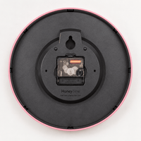 FinestClock Light Pink Wall Clock