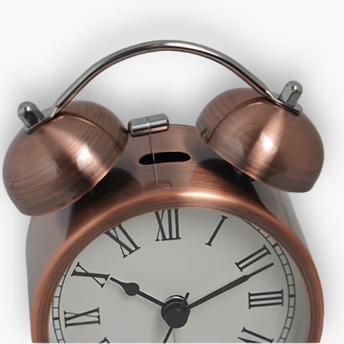 FinestClock Loud Twin Bell Alarm Clock