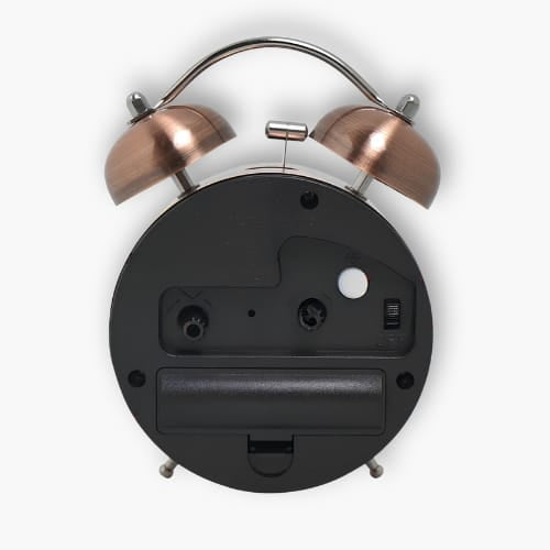 FinestClock Loud Twin Bell Alarm Clock