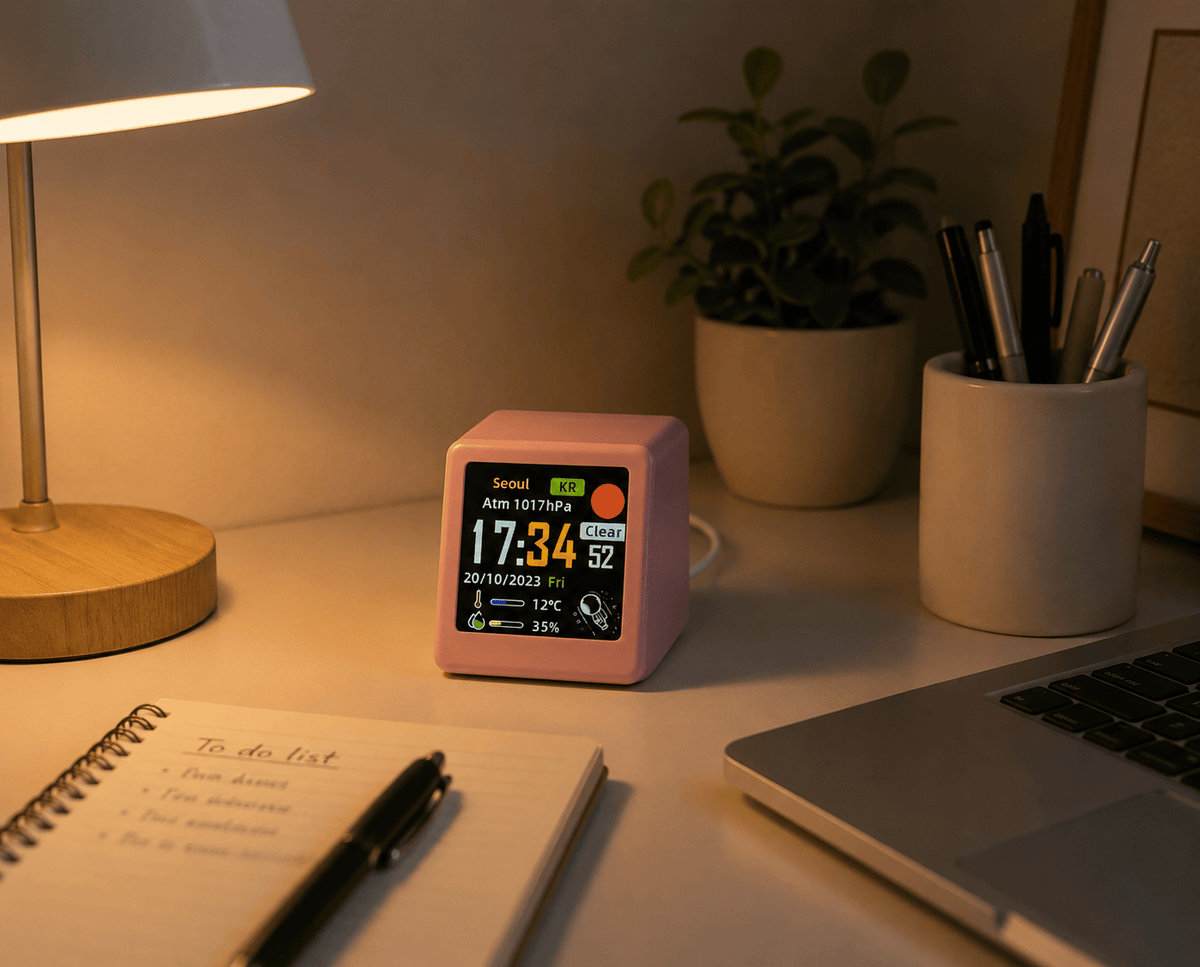 FinestClock Mini Smart Wifi Multi Function Clock Image