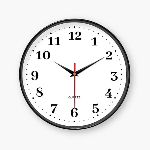 FinestClock Simple Wall Clock Design