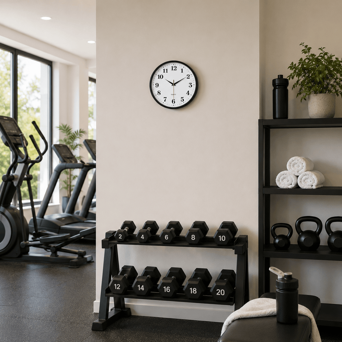 FinestClock Simple Wall Clock Design