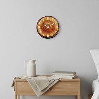 FinestClock Wood Grain Wall Clock