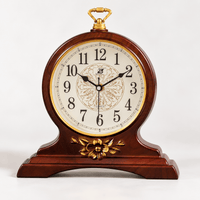 FinestClock Wooden Vintage Mantel Clock