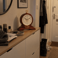 FinestClock Wooden Vintage Mantel Clock