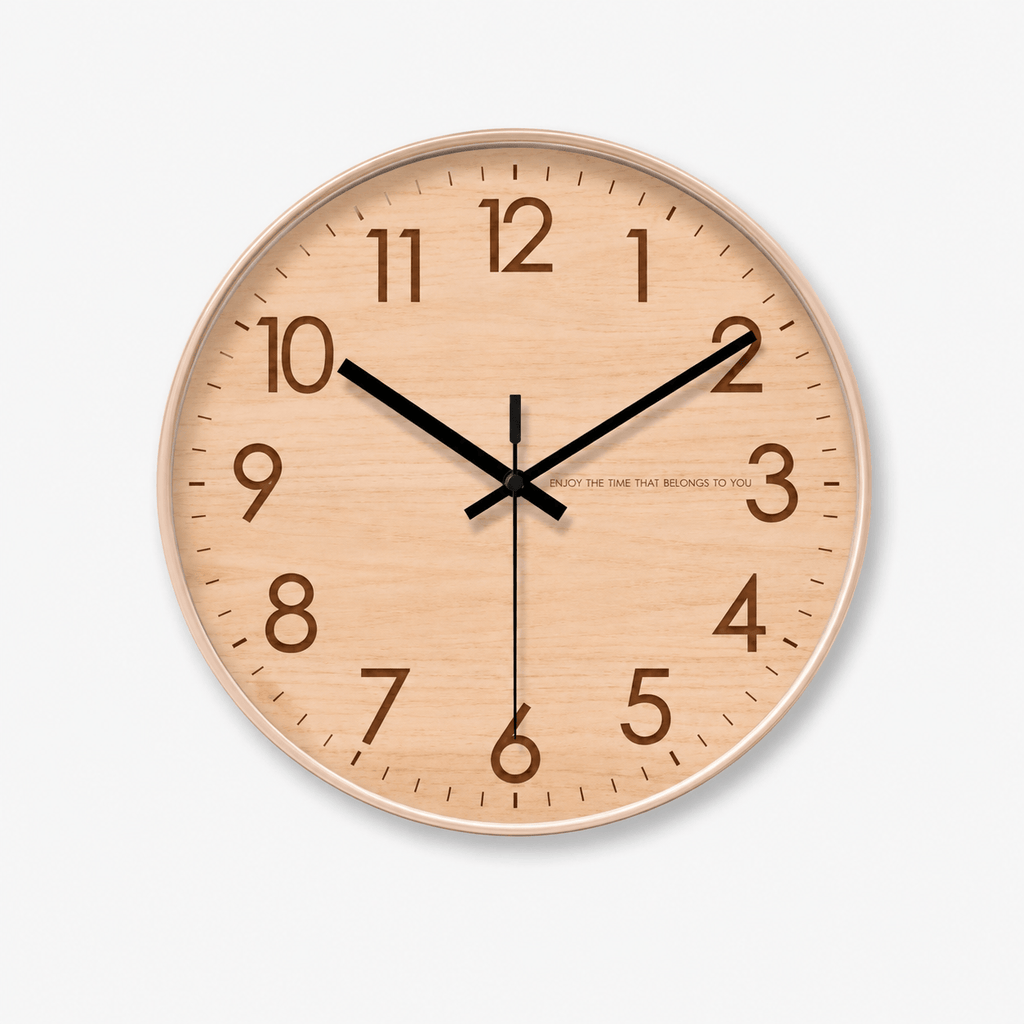 FinestClock Wooden Wall Clock For home