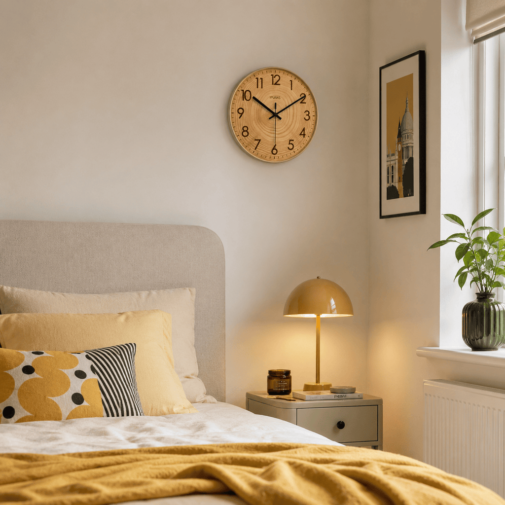 FinestClock Wooden Wall Clock For home