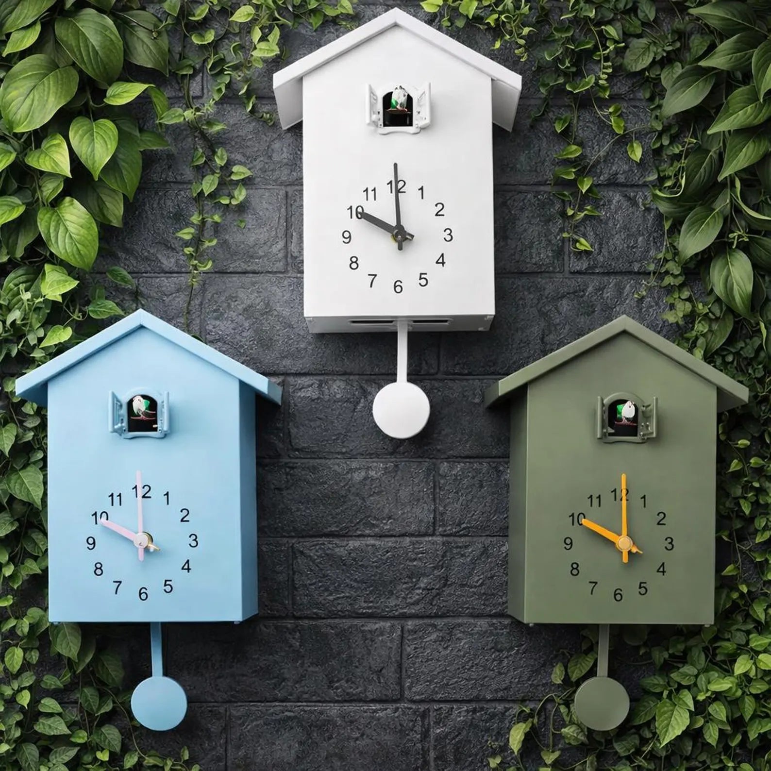 Cuckoo Pendulum Wall Clock