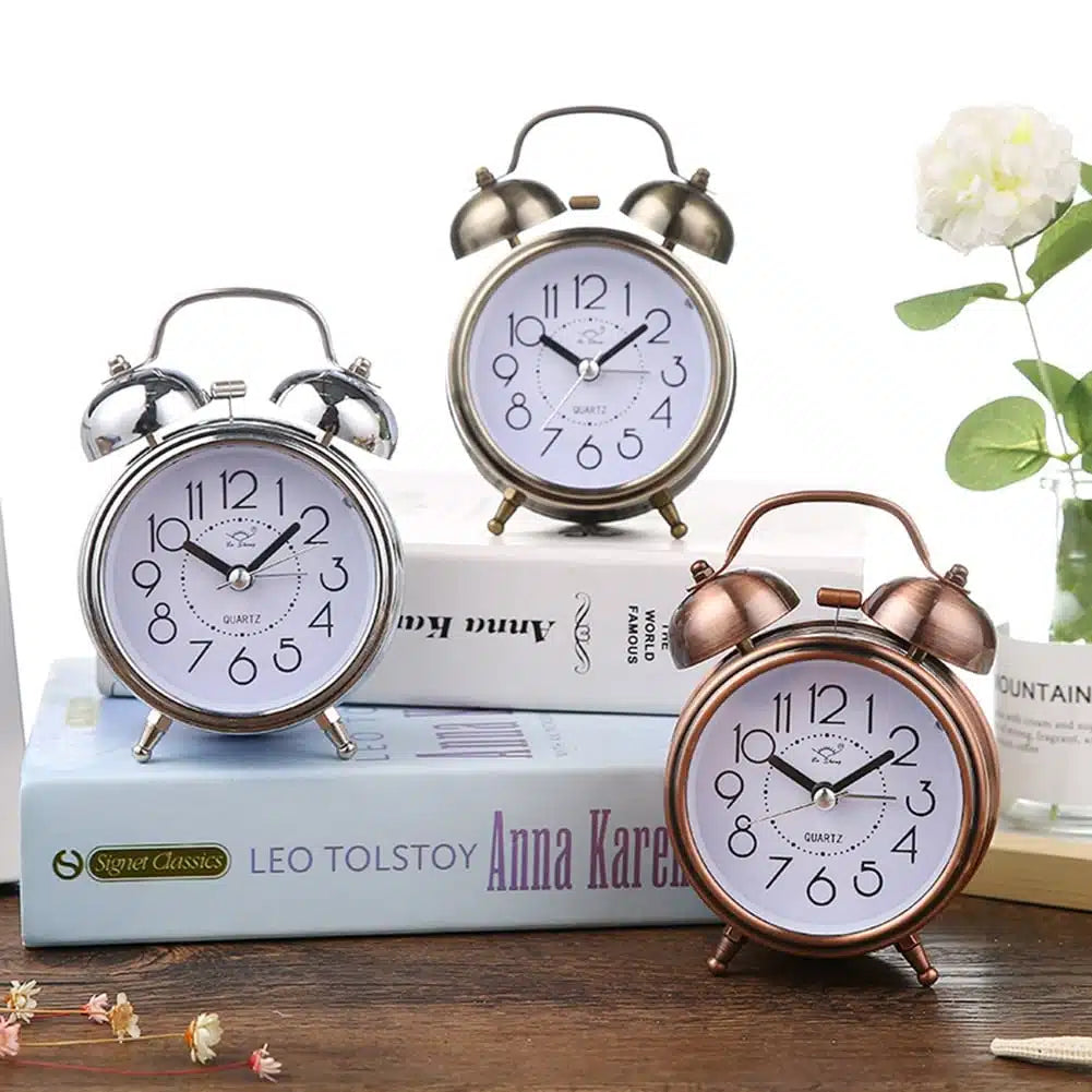 Vintage Double Bell Alarm Clock