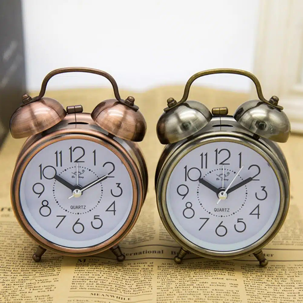Vintage Double Bell Alarm Clock
