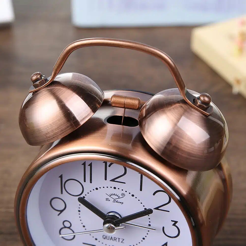 Vintage Double Bell Alarm Clock